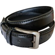 Black Genuine Leather Belt For Man